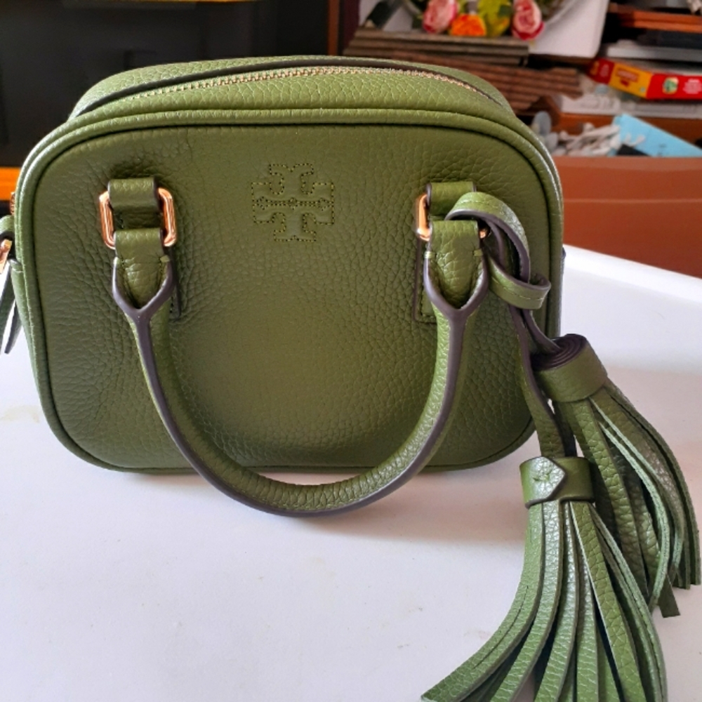 Tory Burch- Mini Tassel Leather Crossbody, NWOT